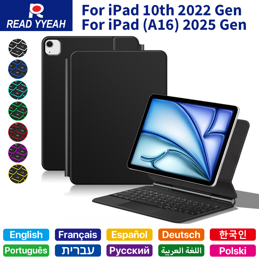 Tablet Accessories Keyboard - Clavier Magique 2026 avec Bluetooth pour
