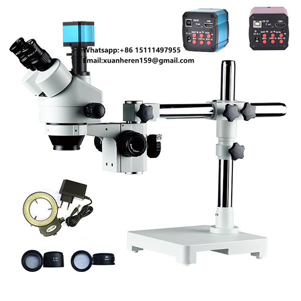 Mobile & Tablet Accessories - Microscope stéréoscopique trinoculaire à zoom 3,5X