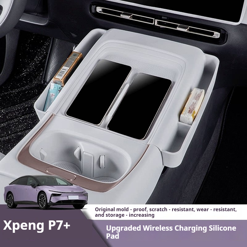 Wireless Charging Pad - Tapis de protection antidérapant en silicone