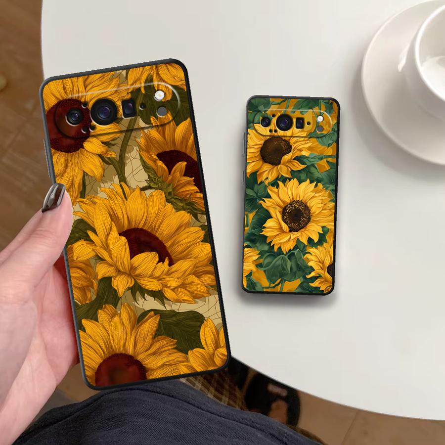 Google Pixel 9 - Coque de téléphone Sunflower Sea Funda