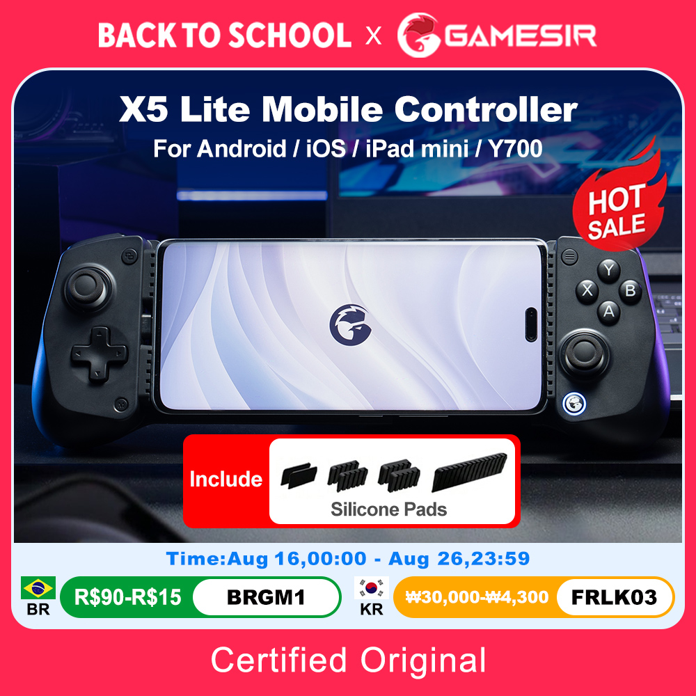 Android Tablet Gaming Accessories - Manette de jeu mobile GameSir X5