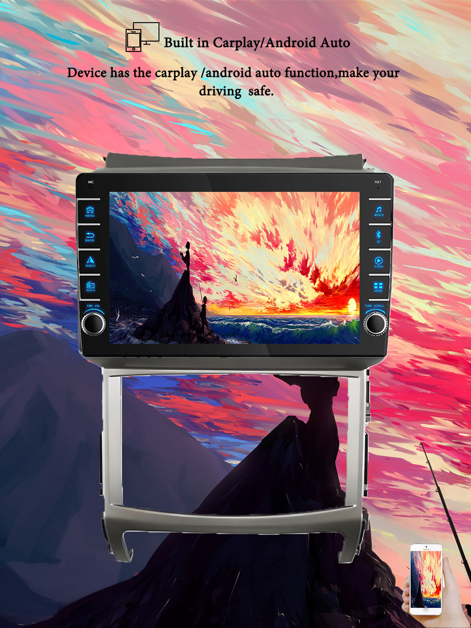 Tablet Danish Mobile & Accessories Photos - 8G + 128G Android14 pour Hyundai