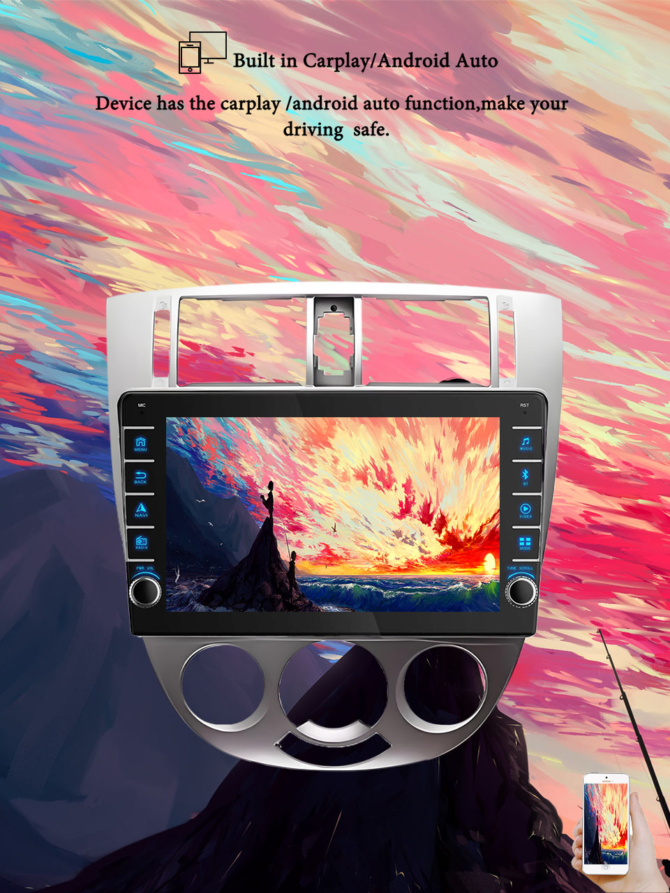 8G + 128G Android 14 pour Chev - Tablet Danish Mobile & Accessories Photos avis et prix