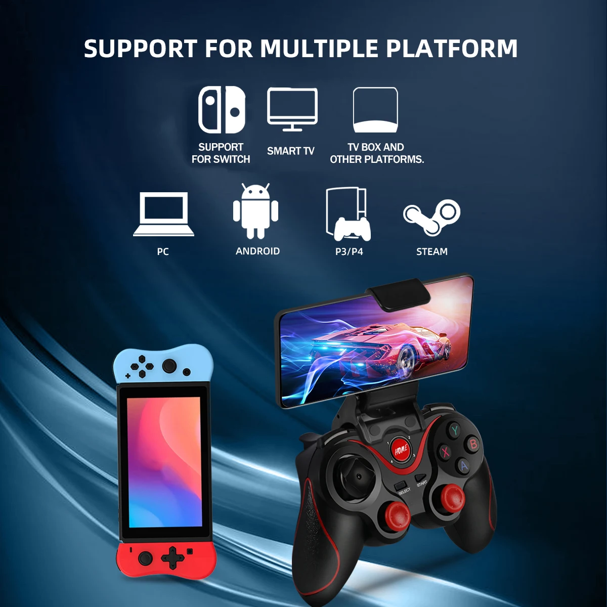 GAMINJA sans fil Bluetooth man - Android Tablet Gaming Accessories avis et prix