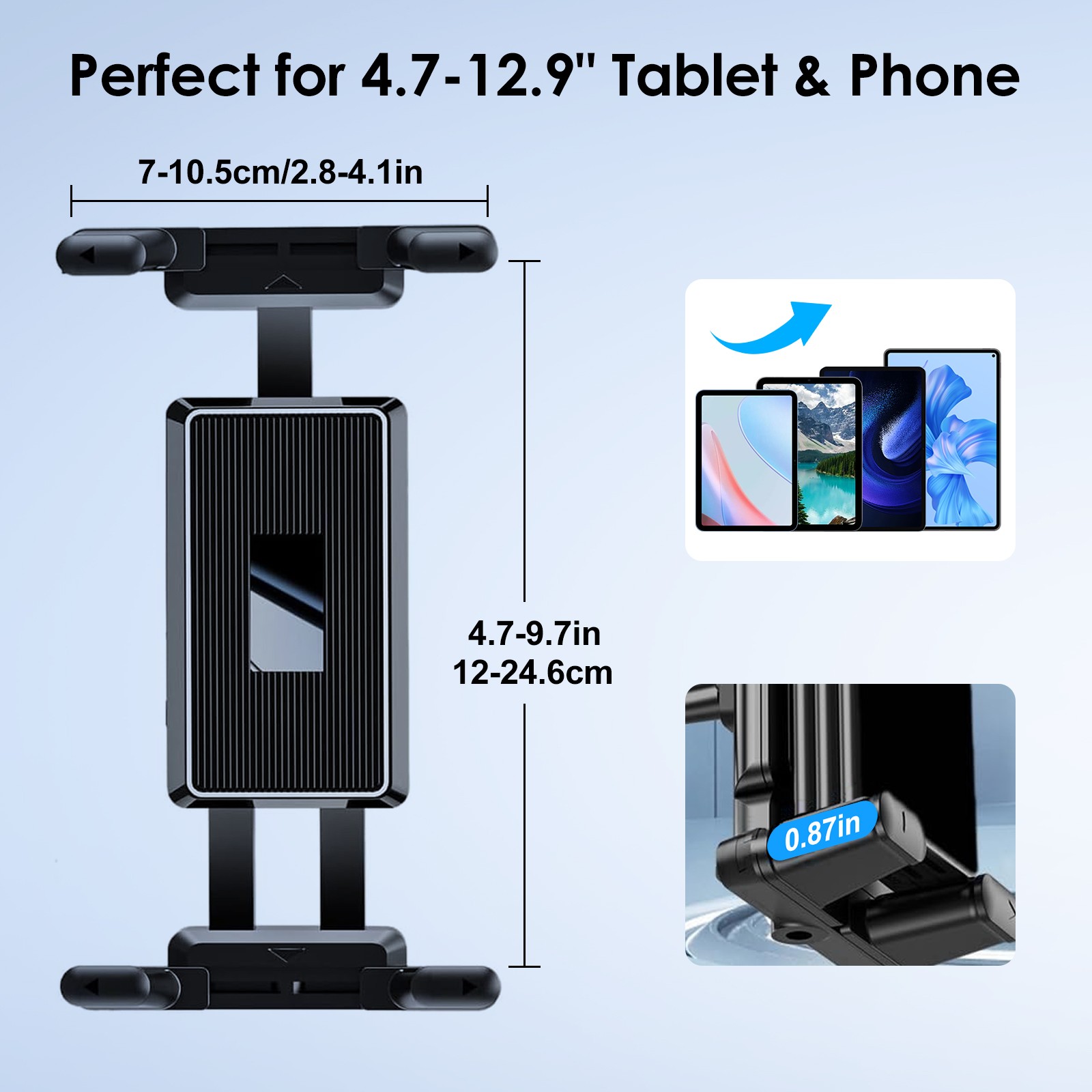 Support de tablette robuste po - Tablet Car Mount avis et prix