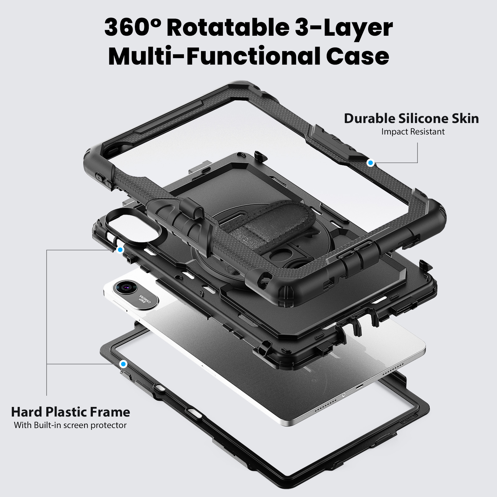 Étui de protection robuste pou - Redmi Tablet Accessories avis et prix