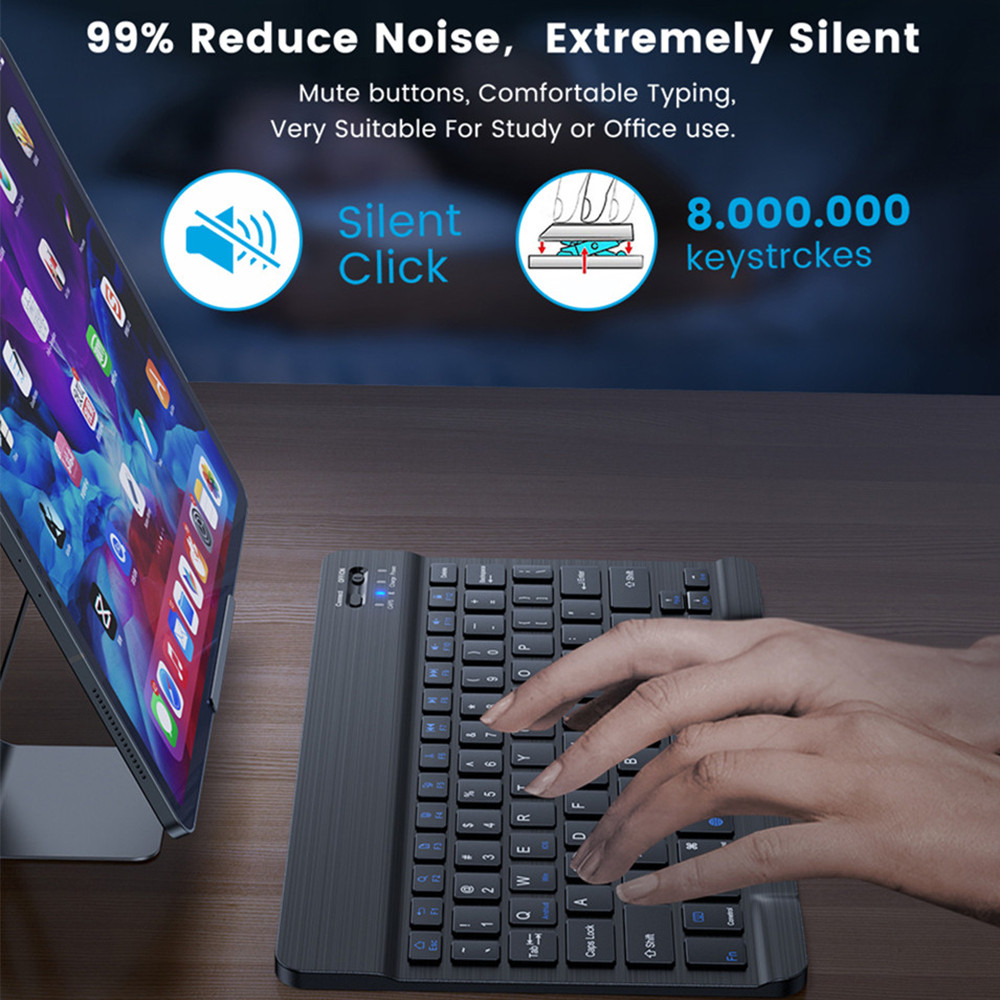 Mini clavier Bluetooth sans fi - Tablet Accessories Keyboard avis et prix