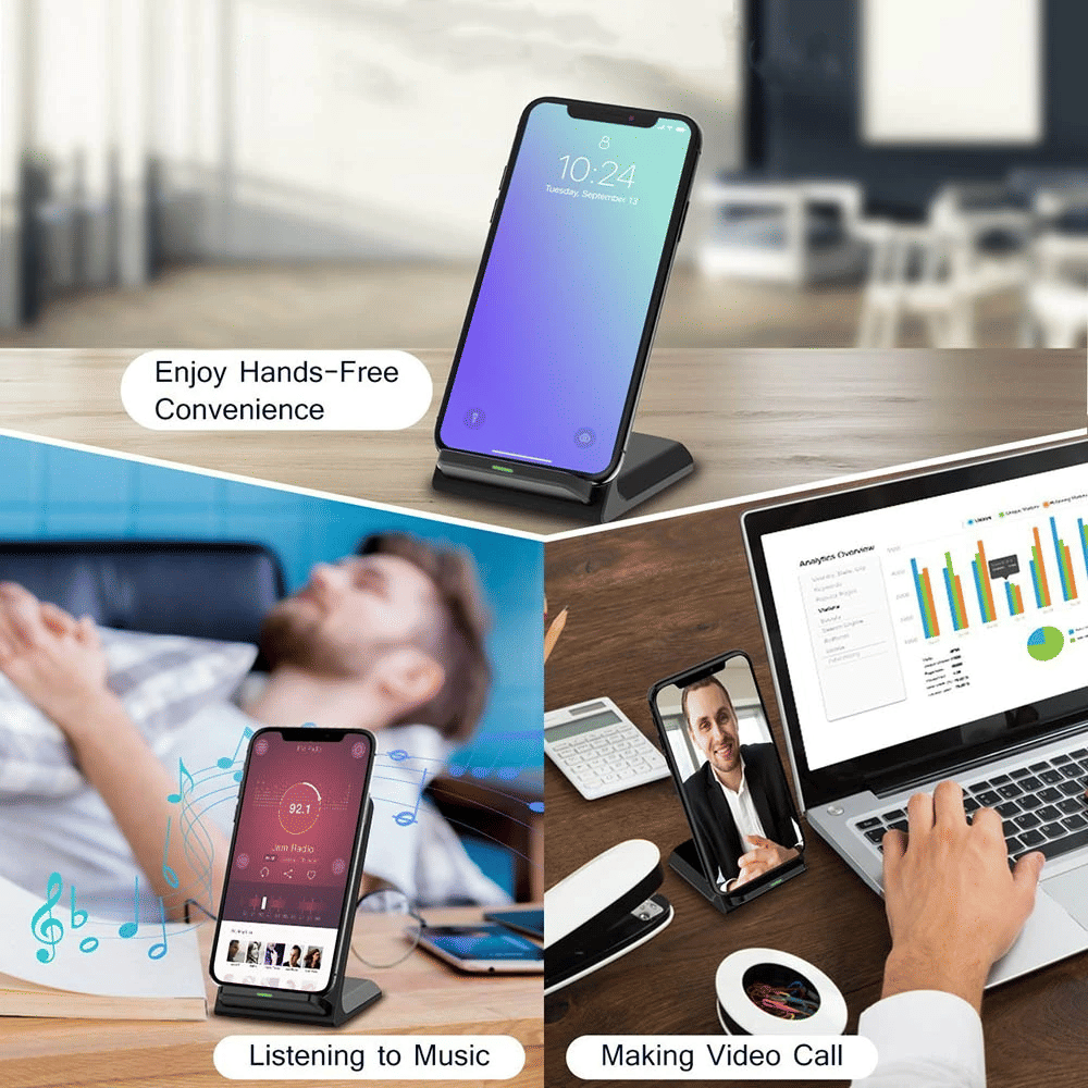 Support de charge rapide sans  - Wireless Charging Pad avis et prix