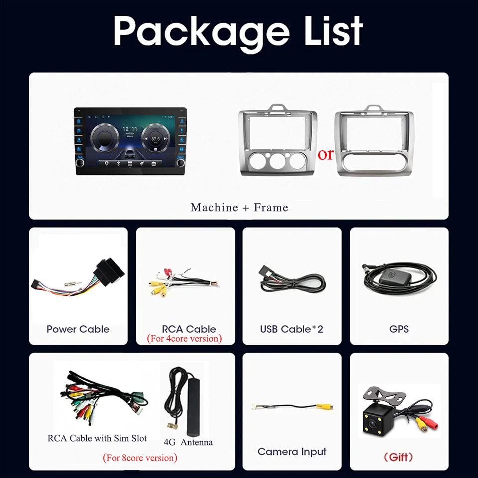 8G + 128G Android 14 pour Ford - Tablet Danish Mobile & Accessories Photos avis et prix
