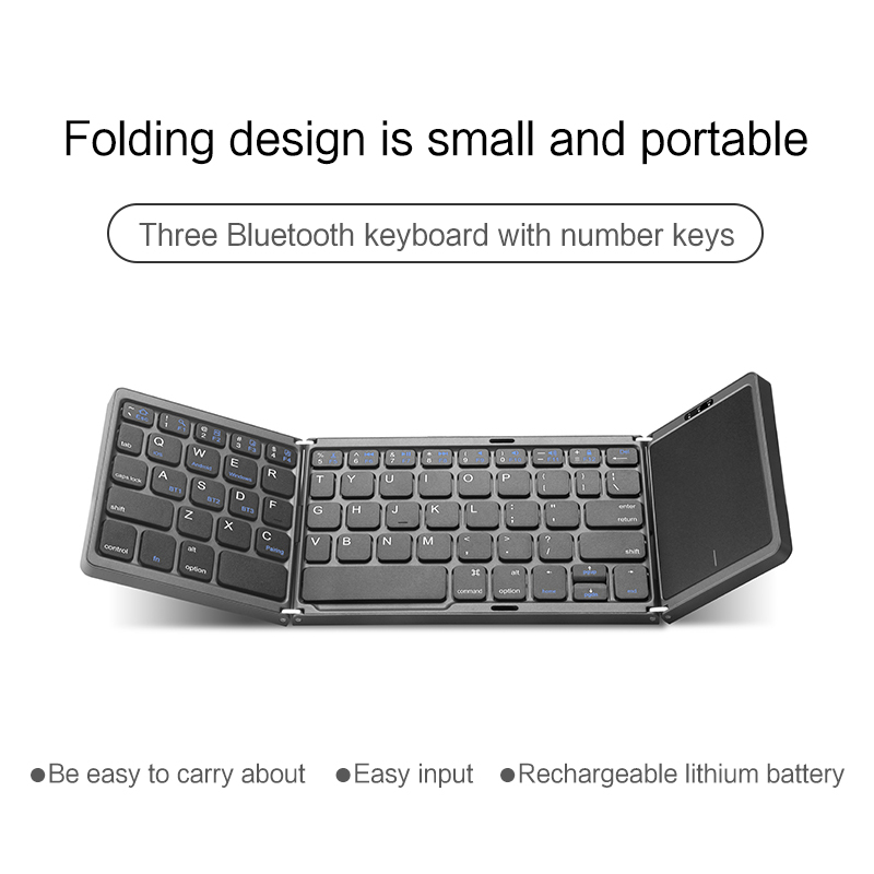 Mini clavier pliant Portable a - Tablet Accessories Keyboard avis et prix